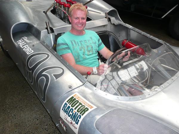 Andy Booth - Paul Halford's 1965 McLaren M1 A-B Can-Am - for NZFMR BMW Motorsport Festival 2012